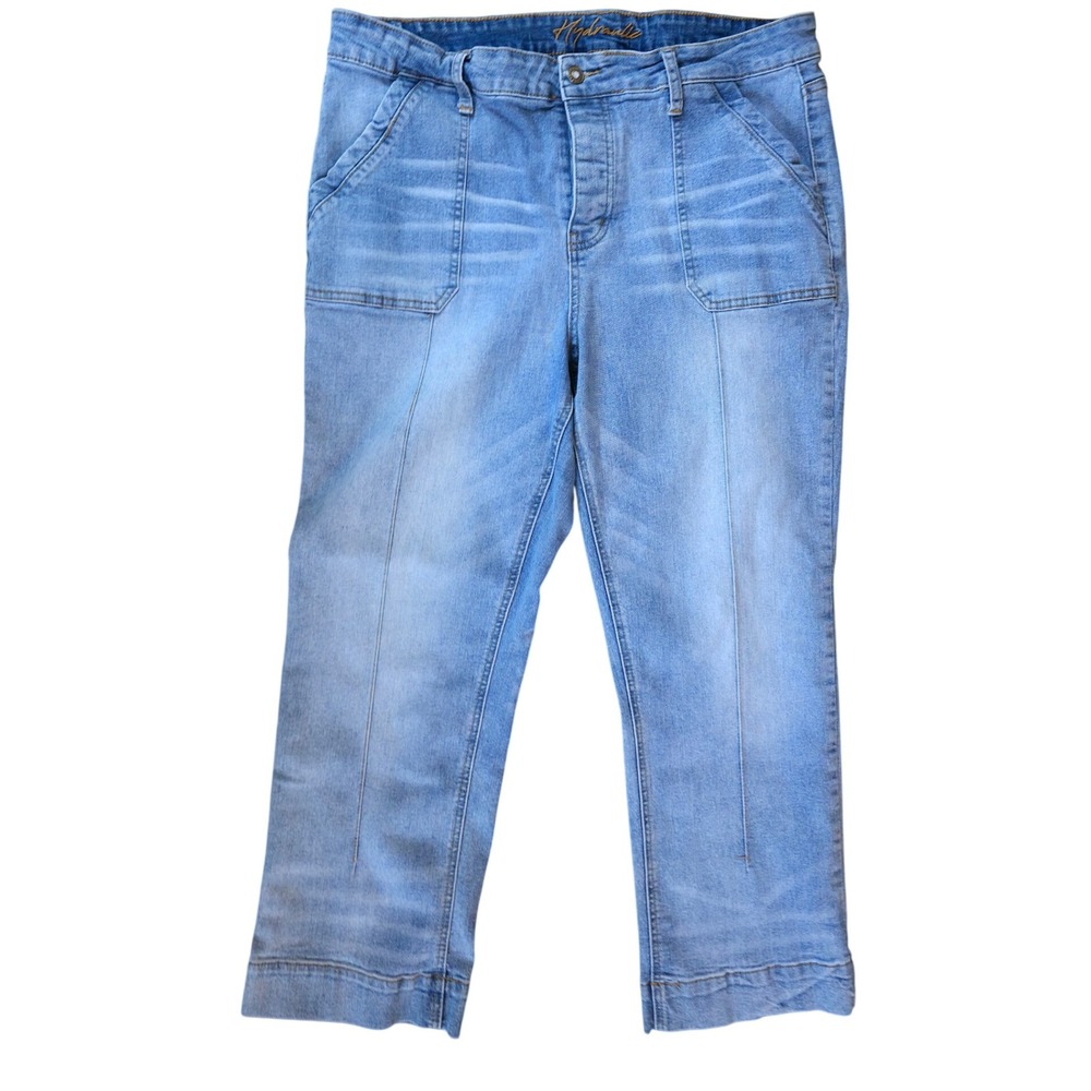 Hydraulic Light Blue Wide Leg Jeans